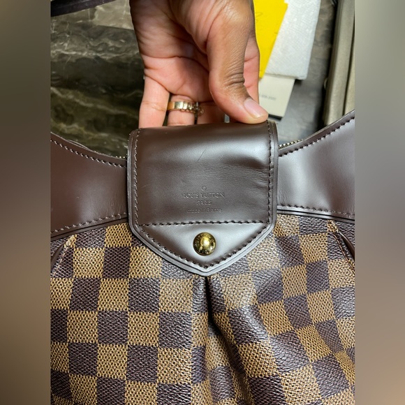 Authentic Louis Vuitton Ebene Damier Sistema Hobo Shoulder Bag - Picture 7 of 11